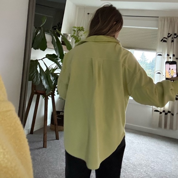 Free people oversized lime ruby jacket - Picture 3 of 7